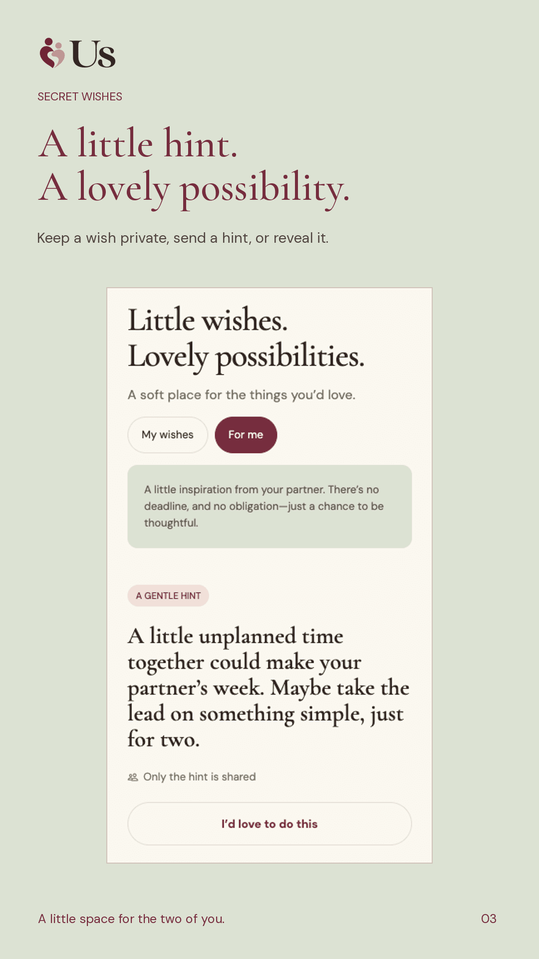 03 · Secret Wishes